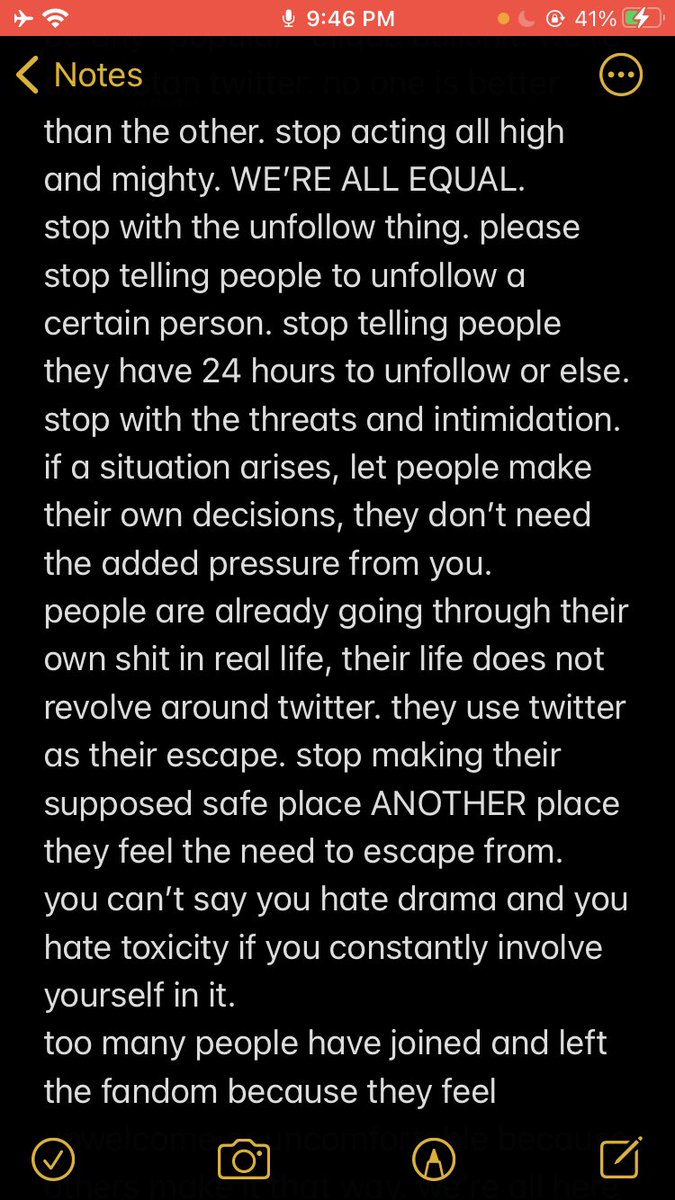 rpwparadise's tweet photo. TO ANYONE THAT NEEDS TO HEAR THIS

didn’t want to bother with a thread. 

these are MY thoughts. you can agree, disagree or whatever. at this point idgaf. i just had to say it. i’m just over it at this point. https://t.co/2WJAK5CWKj