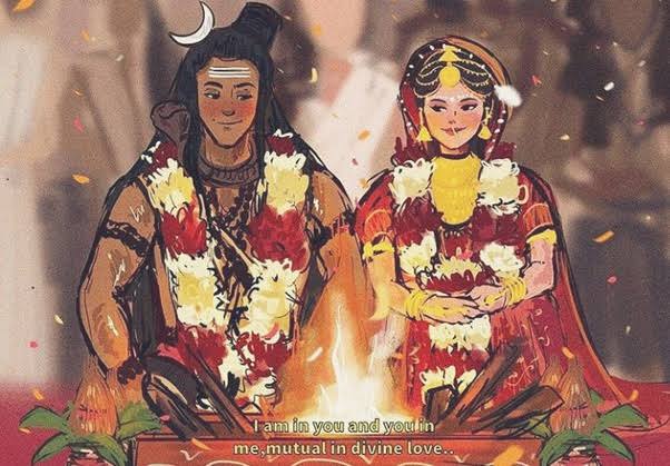 rrrishh's tweet image. शिव विवाह 🔥❤️
