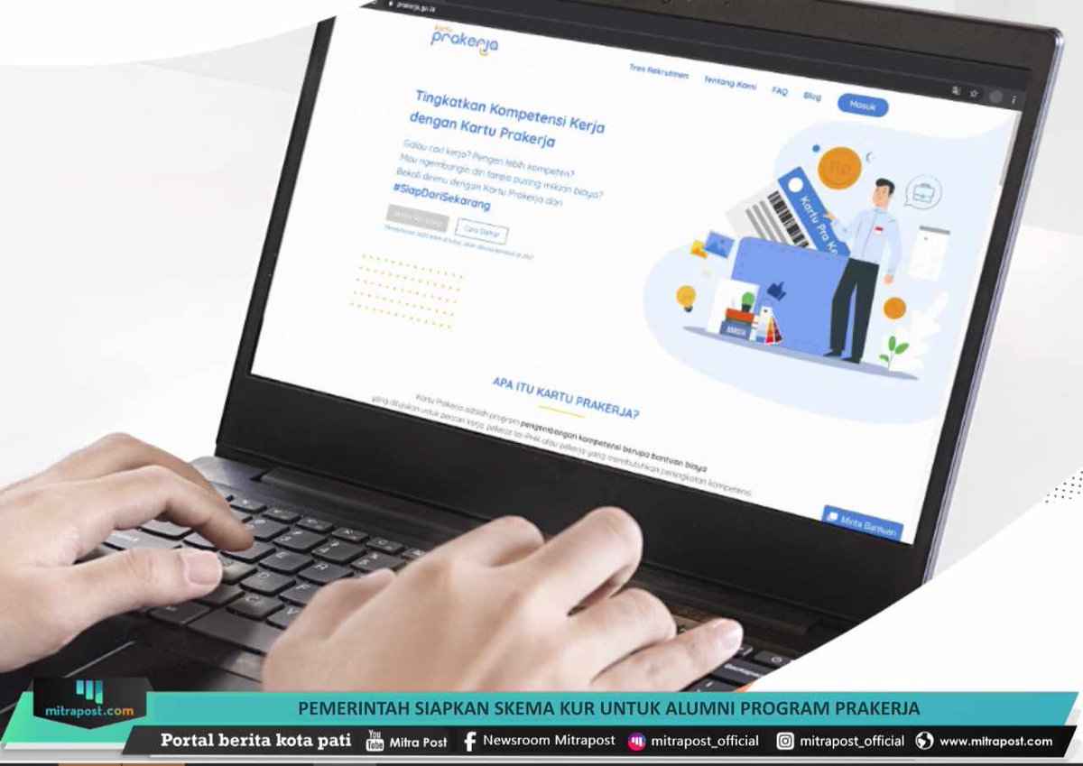 mitrapost_'s tweet image. Mitrapost.com – Pemerintah tengah menyiapkan skema kredit kepada alumni program Kartu Prakerja yang memilih menjadi wirausaha.  #alumniprakerja #kreditusaha #KUR #programprakerja

mitrapost.com/2021/03/09/pem…