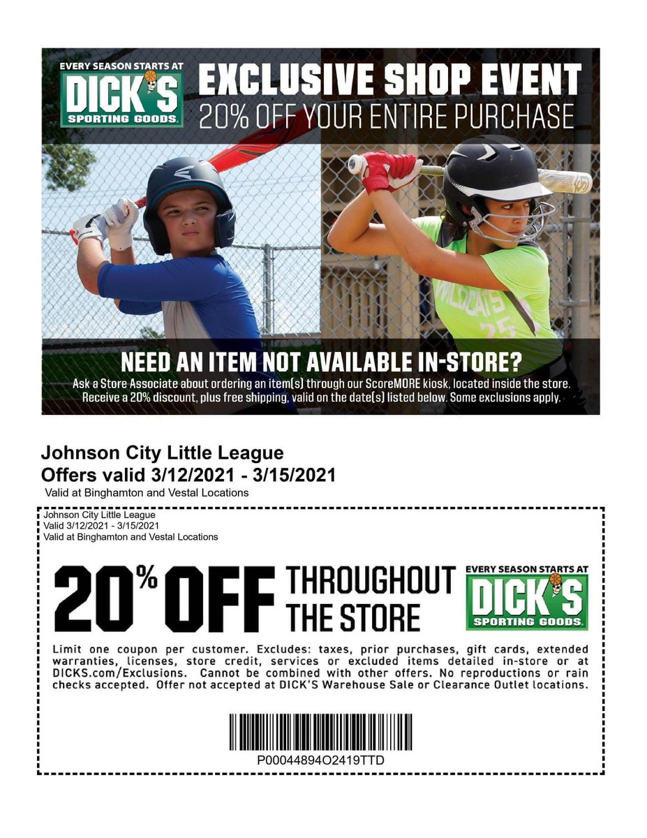JCLLNY's tweet image. Use our 20% Coupon for this weekend. @JCWildcatsBASE @JCAthletics
