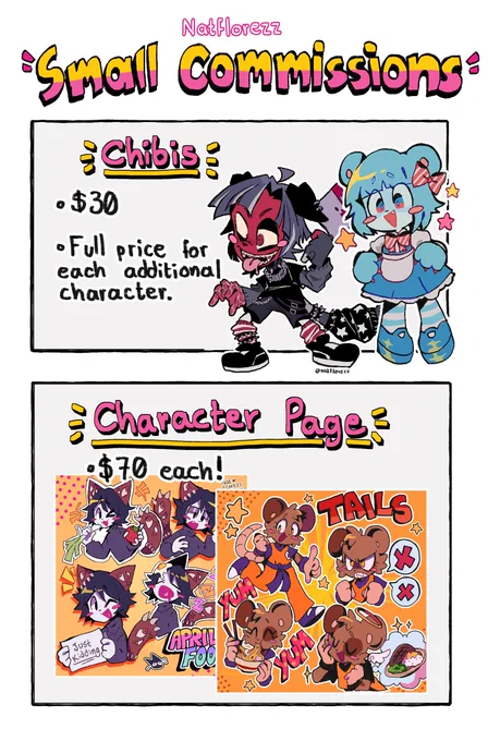 COMMISSIONS ARE OPEN!!
Hey! Comms of this month are open and now i add the option of half body commission! 👁️ 👁️
Will close after 5-6 slots! 

•ORDER FORM AND TOS•
https://t.co/5mghrSzDsr 
