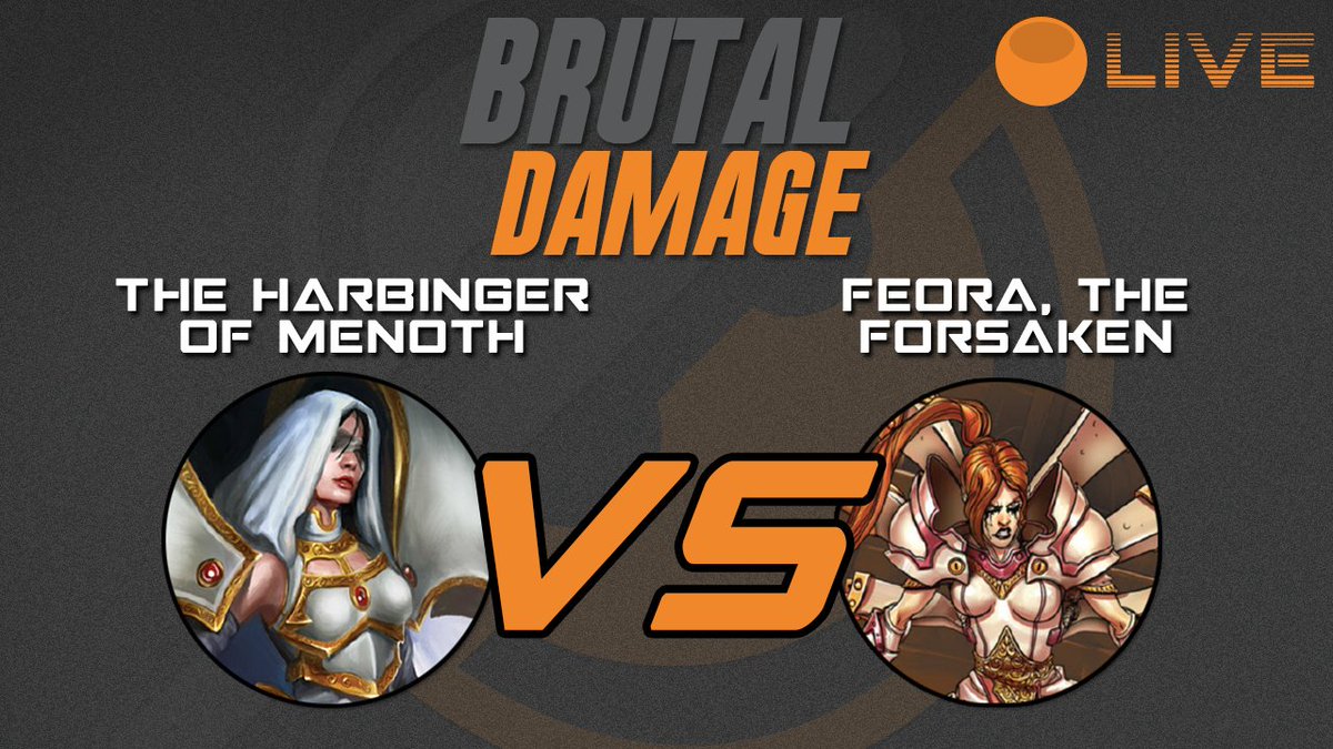 brutal_damage's tweet photo. We're streaming the first round of the River Raider Rodeo 6 tomorrow at 6:15pm CST!  Lance and Caleb got matched up Round 1, so we thought a stream was in order!  Come join us!
https://t.co/yPmF5PtwfU
#brutaldamage #weeklywarmahordes https://t.co/PyMto4RcOV
