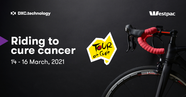 AdiiinaS's tweet photo. DXC proud sponsors of the Westpac Tour de Cure 2021 https://t.co/9oKYGcdpN1 https://t.co/gMTqxHuV9J