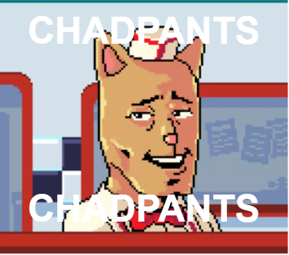 TheEliteFour8's tweet photo. Chad Burger Pants. Make this popular. #undertale #underswap  #trueswap https://t.co/Nk2KJ4PJAV