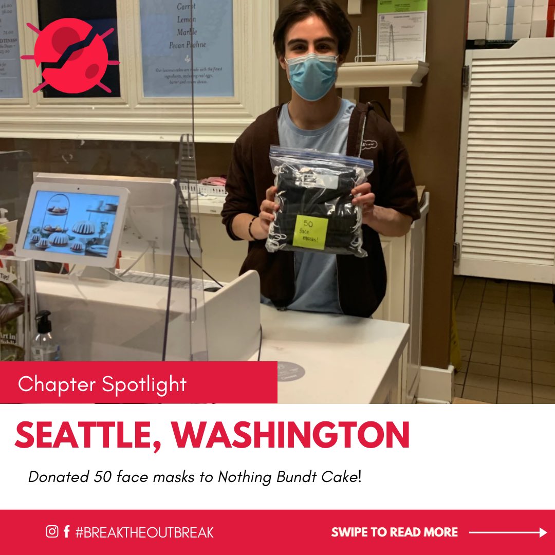 BTOBnow's tweet photo. Kudos to the Seattle chapter for their recent donation! Keep up the good work.
#breaktheoutbreak #btob #facemasks #seattle #nonprofit #pandemic #covid19 #covid_19 #ppe https://t.co/QbshkWx2dr
