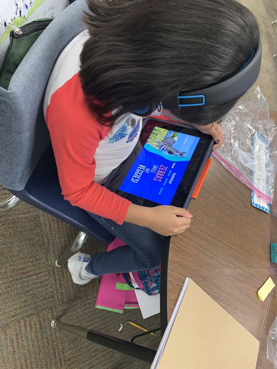 TinaBode2's tweet photo. In Science, we have been learning all about animal needs and adaptations. Since we can’t go on a real field trip we took a virtual trip to the San Diego Zoo! The kids were SO excited and had so much fun! #science #hespanthers #virtualfieldtrip #secondgradefun #KISD #monkeysrfun https://t.co/YK6LenPO2i