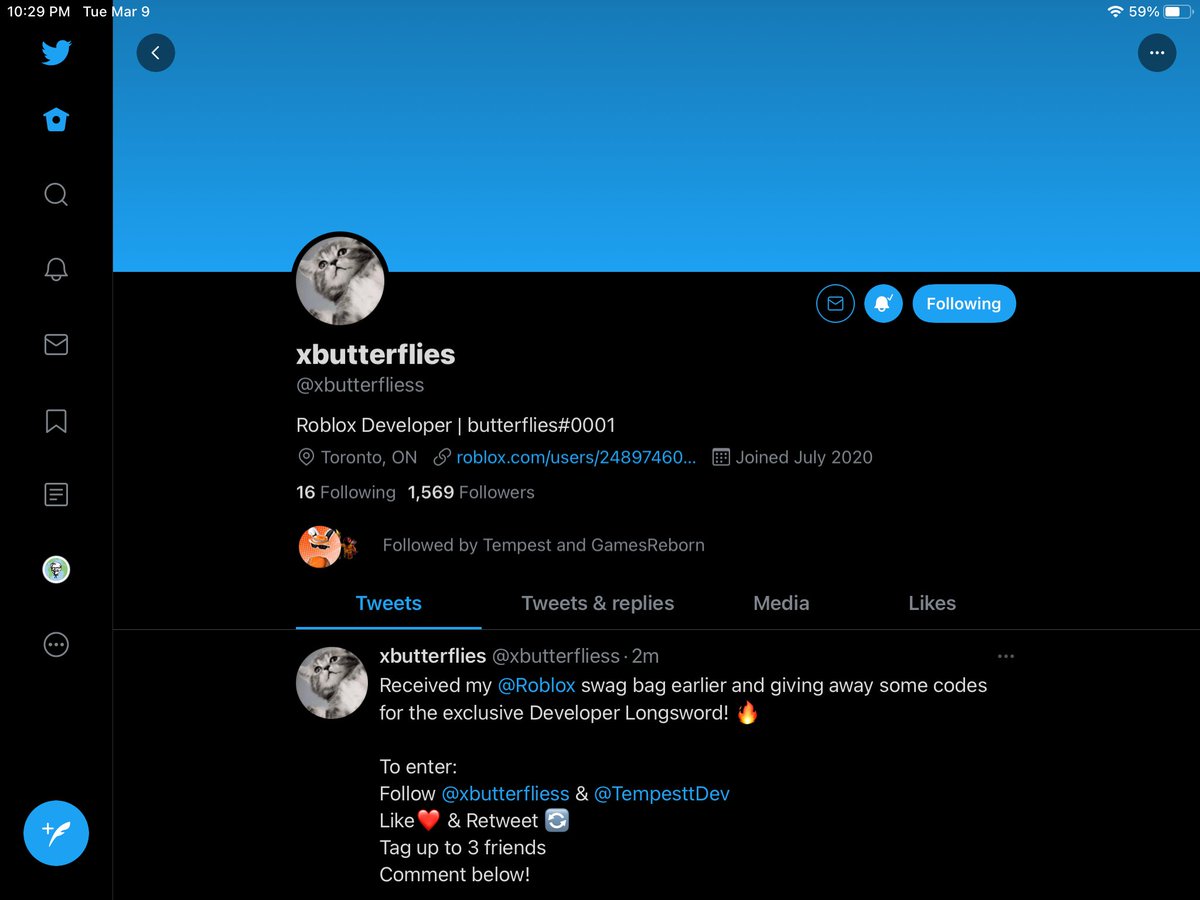 ThatOneGuyInT10's tweet photo. @TempesttDev @Roblox @xbutterfliess @robloxdevrel Hope I win https://t.co/OlCbcprwWR