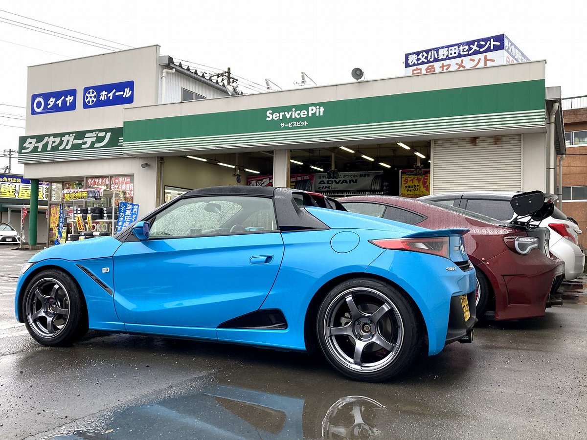 タイヤ・ホイール ADVAN TC-4 6.5-16 4/100+45 +37 JA4 S660 タイヤガーデン三条 on X: 