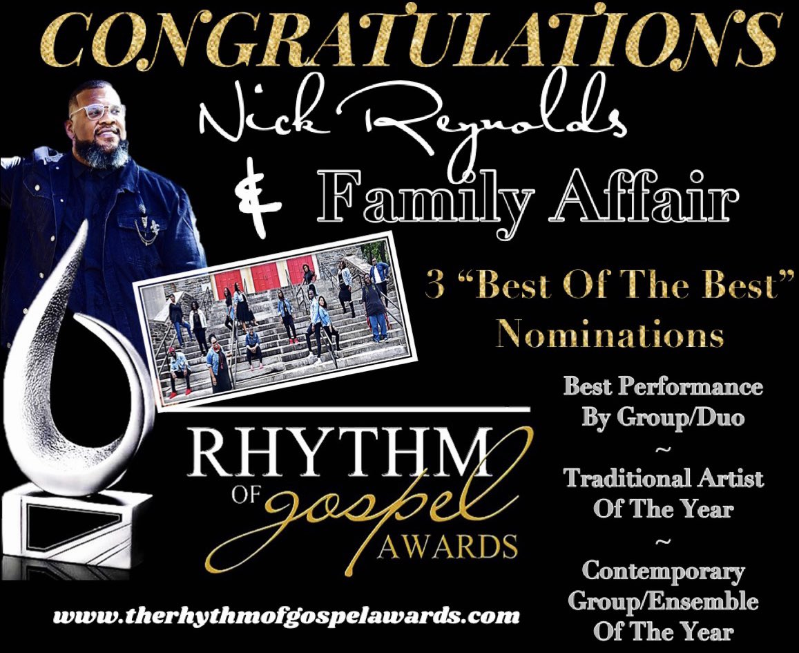 Nick Reynolds & Family Affair (@nrfamaffair) on Twitter photo 