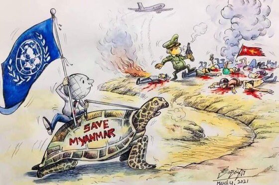SAN58930863's tweet photo. #WhatHappenInMyanmar https://t.co/Fck3KCYXxu