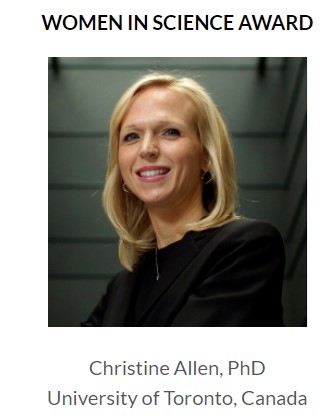 JCRnEDITORS's tweet photo. Congratulations @ChristineAllenW, the EiC @JCRnEditors for winning "Women in Science Award" from @CRSScience https://t.co/wRxlPCk3VP https://t.co/pMUzce4nEz