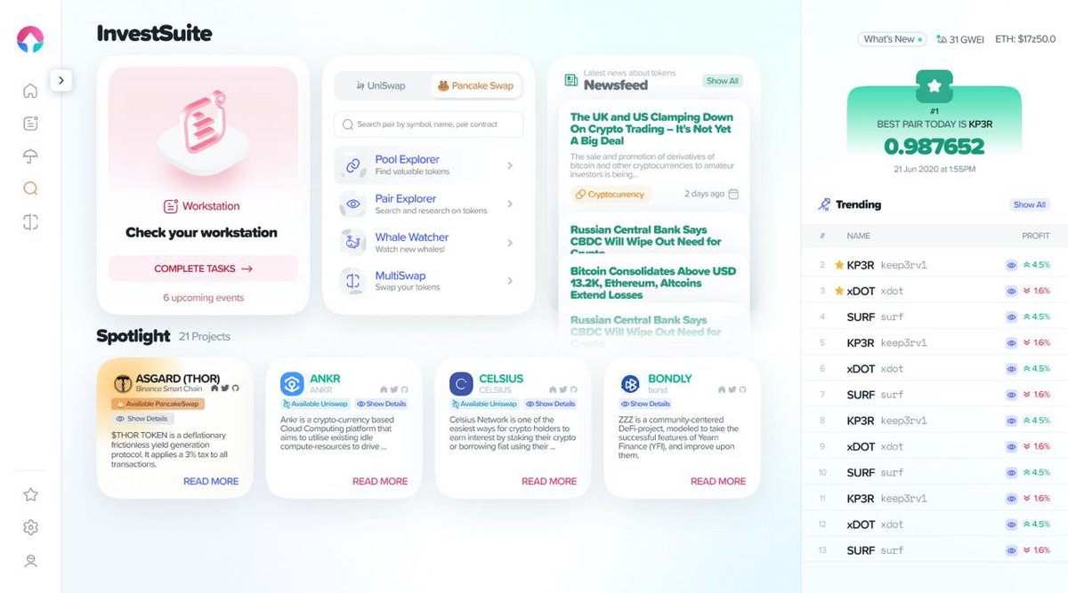 RegimeMatrix's tweet photo. The team from #InvestDex is pretty hard working behind the scenes in order to improve their unique product as much as they can before to announce a presale, something that in our days is pretty rare... 😍🚀
$INVEST #DeFi #cryptocurency $BTC https://t.co/QYSxGYLK7u