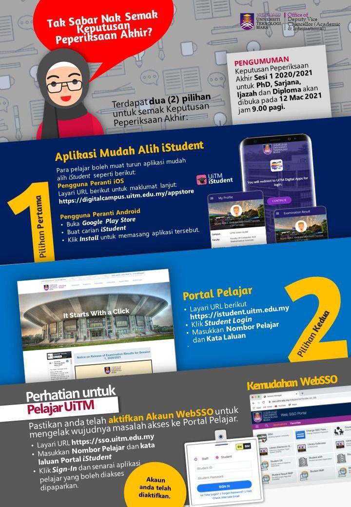 smfim_official's tweet image. Salam #UiTMDiHatiku 

Perhatian kepada para pelajar sekalian, dimohon untuk mengaktifkan akaun WebSSO anda bagi mengelakkan masalah untuk mengakses Student Portal

Sila rujuk infografik yang dilampirkan untuk maklumat lanjut.

#websso
#uitmexamresult
#kitaUiTM
#SMFPM