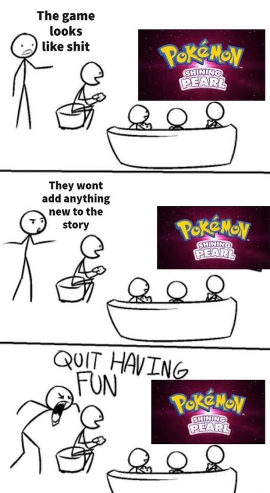 BadPkmnTakes's tweet photo. Looks like this template is coming back to shut down negative opinions again. https://t.co/J7ndGDXdaf