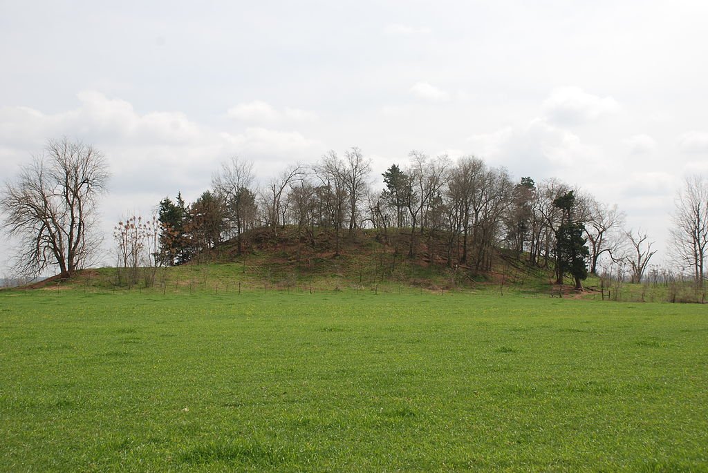 Battle Mound.  Arkansas.  Step Pyramid Mound fading into history.  From the Caddoan culture.   #ancient #Arkansas #AncientAmerica  #RedRiver  #History #moundbuilders  #ancient