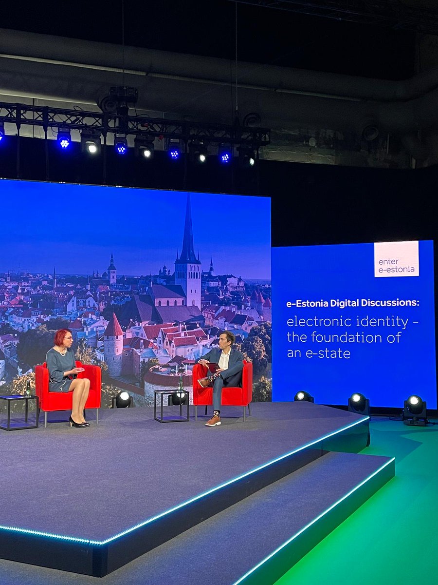 e_estonia's tweet image. The philosophy behind a secure #digitalID according to Ruth Annus, Ministry of Interior:

1. Something that you have - a card
2. Something you know - the codes
3. Something you are - your biometrics

#eEstoniaDigitalDiscussions 👉 e-estonia.com/digital-discus…