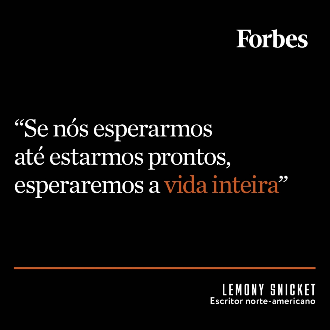 Lemony Snicket é o heterônimo do escritor e cineasta norte-americano Daniel Handler. Usando esse nome, ele escreveu a coleção de 13 livros chamada “Desventuras em Série”, adaptada para o cinema e para a Netflix.

 #frasedodia #forbesbr #forbesbrasil #forbes