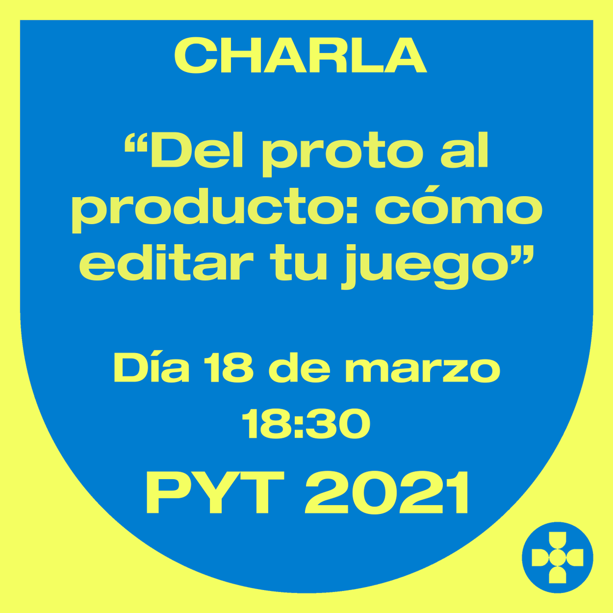 "Del proto al producto: cómo editar tu juego"
Pau Carles y Pedro soto nos explicarán las maneras de conseguir que se edite tu juego sin morir en el intento.

En nuestro canal de YouTube:
🌐bit.ly/3k0Twjc