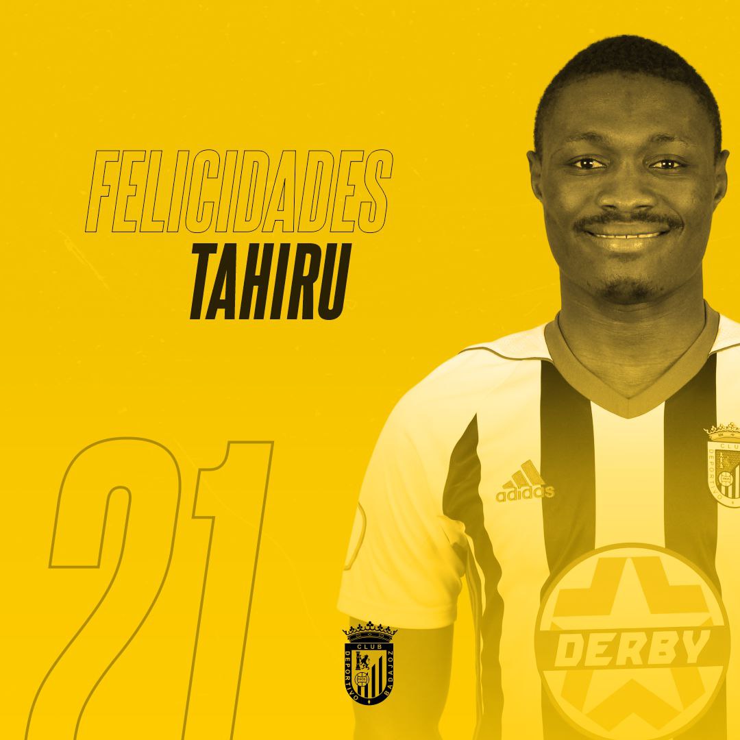 Comenzamos el día felicitando a nuestro jugador <a href="/TahiruAwudu22/">Tahiru Awudu</a> que hoy cumple 2️⃣1️⃣ años 🎉⠀⠀
⠀⠀
🎊 ¡MUCHAS FELICIDADES! 🎊⠀⠀
⠀⠀
#FelicidadesTahiru🎂