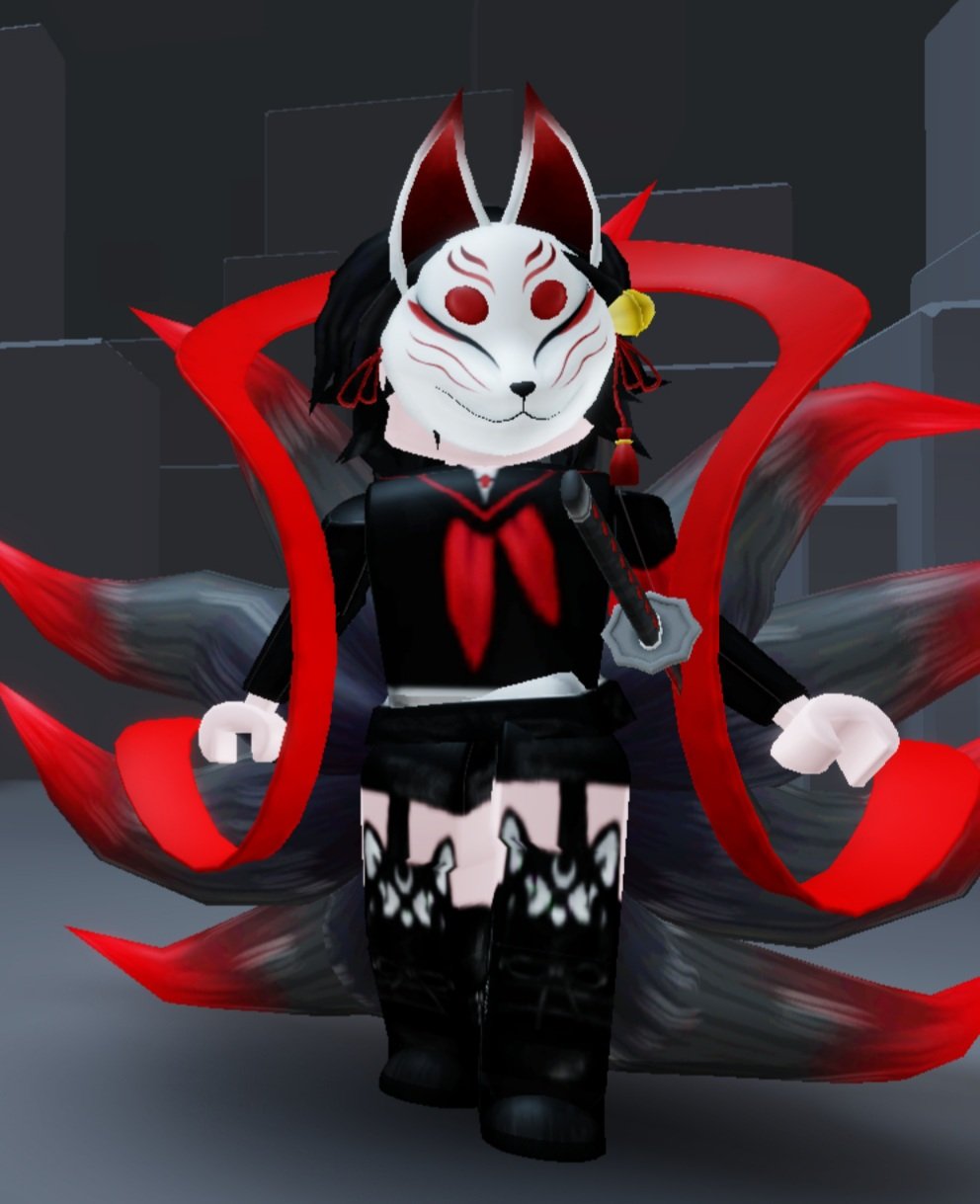 Kitsune Roblox Avatar by ShifterFoxx on DeviantArt