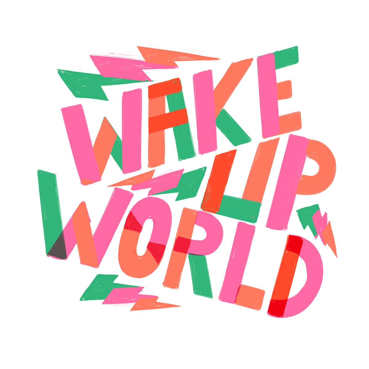 Andyillustrator's tweet image. #WAKEUPWORLD. Never a bad thing to shake off the sleep and take a good look around, right? SS 2021 collection title @custobarcelona.
#handlettering #lettering #typography #handmade #handlettered #letteringart #handwriting #letteringdaily #handletteringpractice