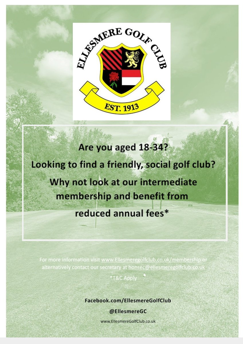 Ellesmere Golf Club tweet media