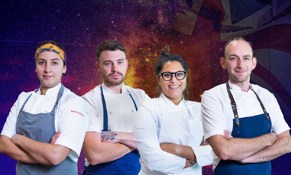 Here are the chefs competing by region in <a href="/GBMofficial/">Great British Menu</a> 2021. First up, the Central region! <a href="/MissGidda/">Sabrina Gidda</a> of The AllBright, Shannon Johnson of @hiccelondon, <a href="/_stucollins/">Stuart Collins</a> of <a href="/Docket_No33/">Docket Restaurant</a> &amp; <a href="/chefliamjdillon/">Liam Dillon</a> of The Boat Inn. Good luck! #GreatBritishMenu #GBM
greatbritishchefs.com/features/great…