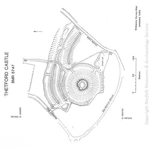 Durotrigesdig's tweet photo. The eastern bank of the outer bailey / earlier hillfort of #Thetford Castle / Castle Hill #Norfolk survived until 1772 (when they were levelled)

Luckily this plan of 1740 gives us an idea of their form and extent © @NorfolkHES

https://t.co/5SgtoHduek

#HillfortsWednesday https://t.co/iGxIbzERmP