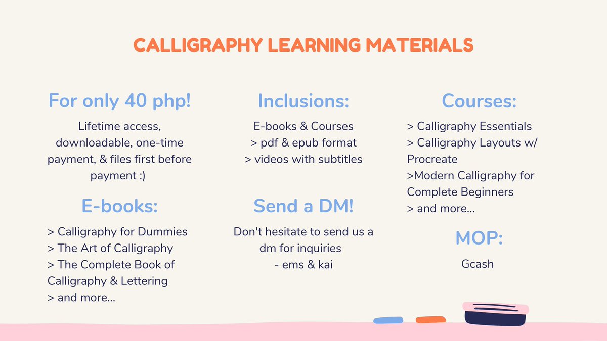 Avail now! ✨✨✨