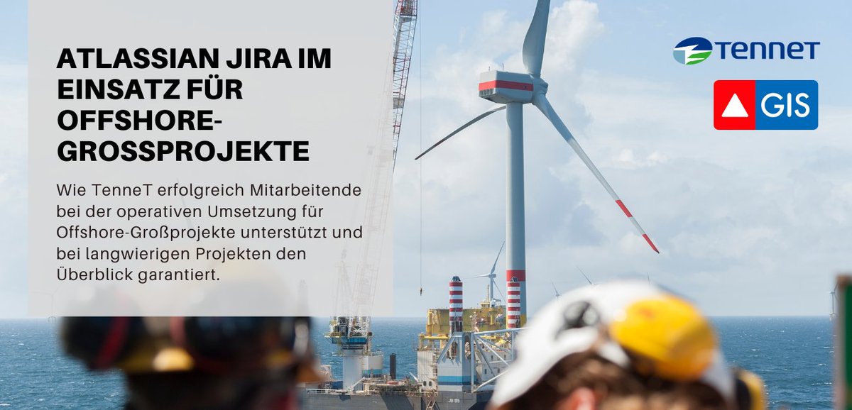 Wie lässt sich bei großen und langwierigen Projekten der Überblick behalten? 
#TenneT zeigt, wie agiles #Projektmanagement mit der Unterstützung durch #Jira reibungslos gelingt. 
Erfahren Sie mehr zu unserem Kundenprojekt: bit.ly/TenneTReferenz 

 #offshore #gisag #tta