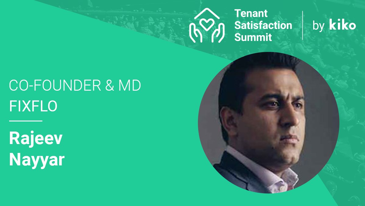 🎙️ Speaker announcement: Rajeev is the cofounder of Fixflo, and will speak on the session "Getting repairs done fast: how to quickly handle maintenance issues, and leave tenants happy with the outcome"

🎟 Get your free ticket - only 25 left: buff.ly/3qttPtb