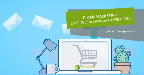 ensalzacom's tweet photo. ¡NUEVO POST! 📢 Cómo hacer una newsletter que funcione: las claves del email marketing https://t.co/rjvHGtTFW9 #ensalzamola https://t.co/S863l8jINr