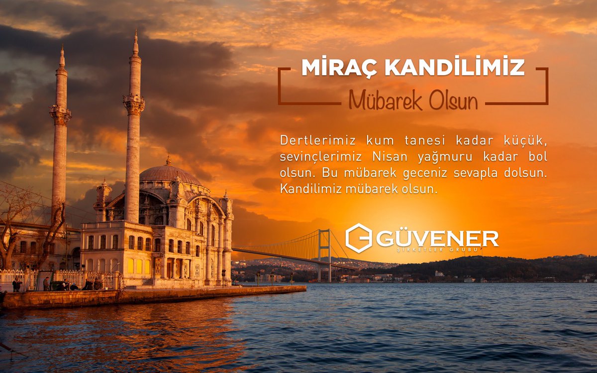 Miraç Kandilimiz Mübarek Olsun.
#mirackandili #guveneryapi #ltsbilisim #guvenergrup