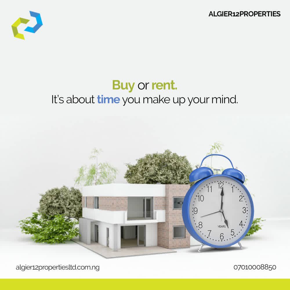 Algier12Ltd's tweet photo. Buy or Rent ?

It’s night time you make a decision with us. 

#Algier12properties https://t.co/Gx3p9VKNh7