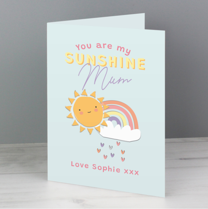 Personalised You Are My Sunshine Card
duckandhive.co.uk/product-page/p…
#mothersday #mothersdayuk #mothersdaygifts #mothersdaycards
