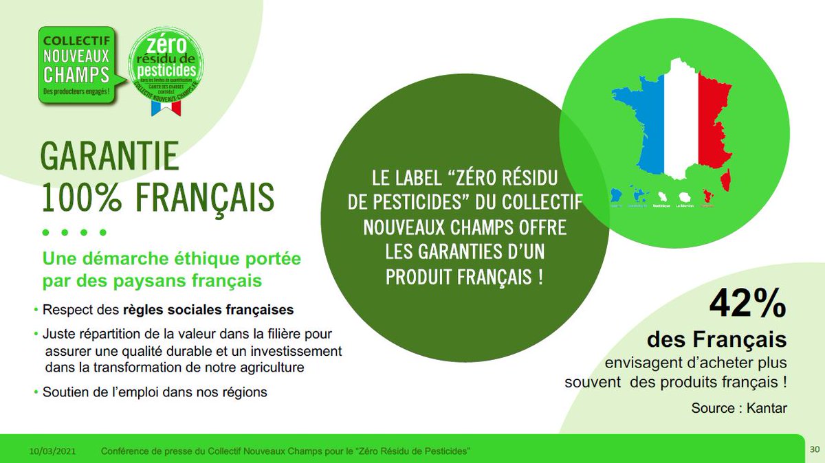 [100% Français] Une démarche éthique portée par des paysans français ! #pointpresseCNC