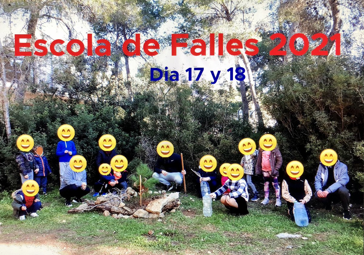 Escuela de Fallas de ocio y naturaleza en el #CAVedat <a href="/Aj_Torrent/">Ajuntament de Torrent</a> #ODS #Cuentacuentos #Bosque #Rutas #AgriculturaEcológica #Juegos +info: naturayculturatours.com/rutas-programa…