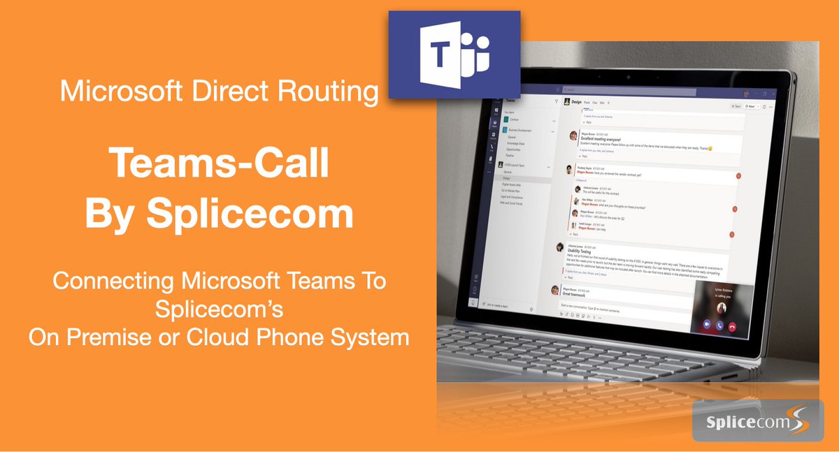 SpliceComLtd's tweet photo. Teams-Call allows general users to retain their Teams client for phone and video calling, customer facing teams enjoy Splicecom full phone system feature set. https://t.co/r1aBfrB9rW https://t.co/eiHEZhqKZh