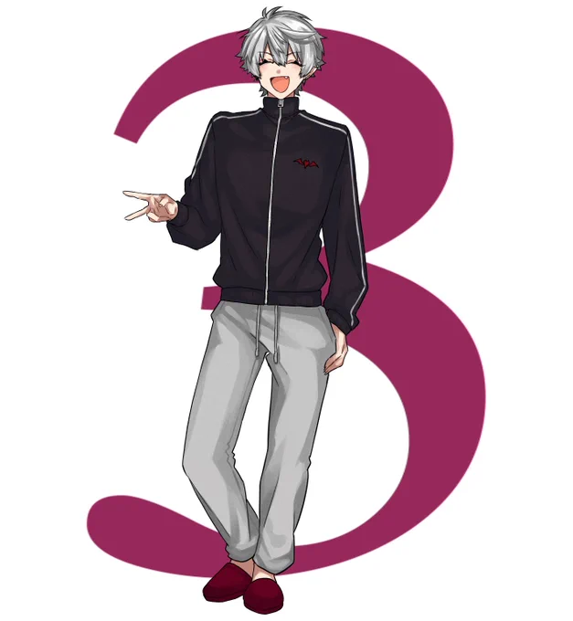 遅ればせながら
3周年おめでとうございます?
#KuzuArt #葛葉3周年 
