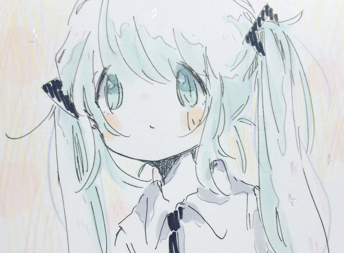 初音ミク 「ミク～♪ 」|miikoのイラスト