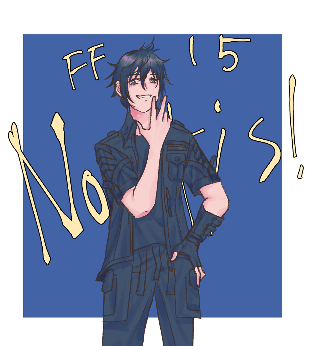 다고 Ff15 ノクティス 그림 イラスト Ff15 ノクティス Noctis Lucis Caelum T Co Ovoebmwv5a