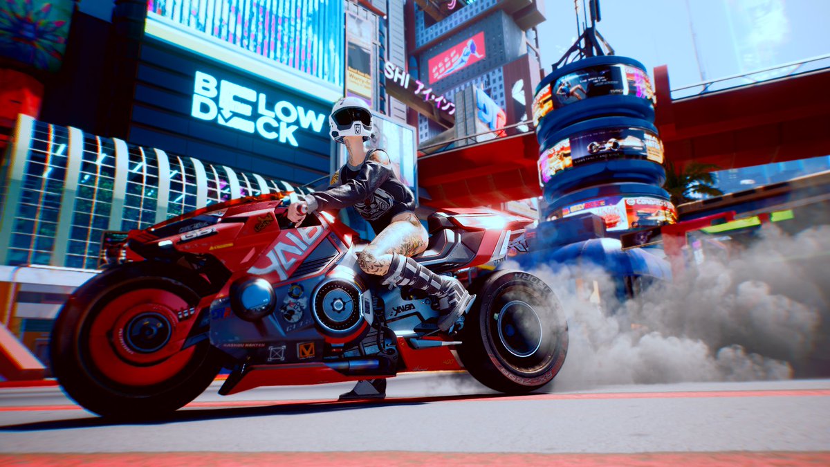 MikeRayX1's tweet photo. 早安！夜之城。@CyberpunkGame https://t.co/vNSQlOZGQV