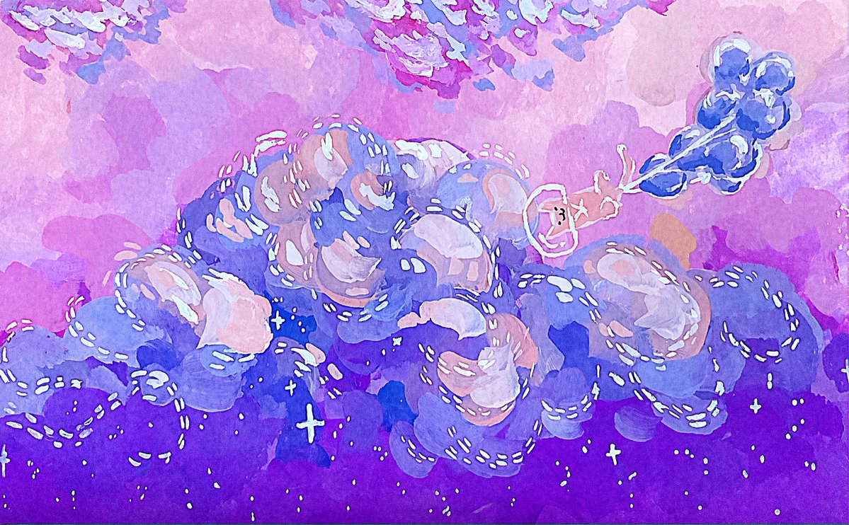 cryyanni's tweet photo. cotton candy skies https://t.co/GLr161Vm9T