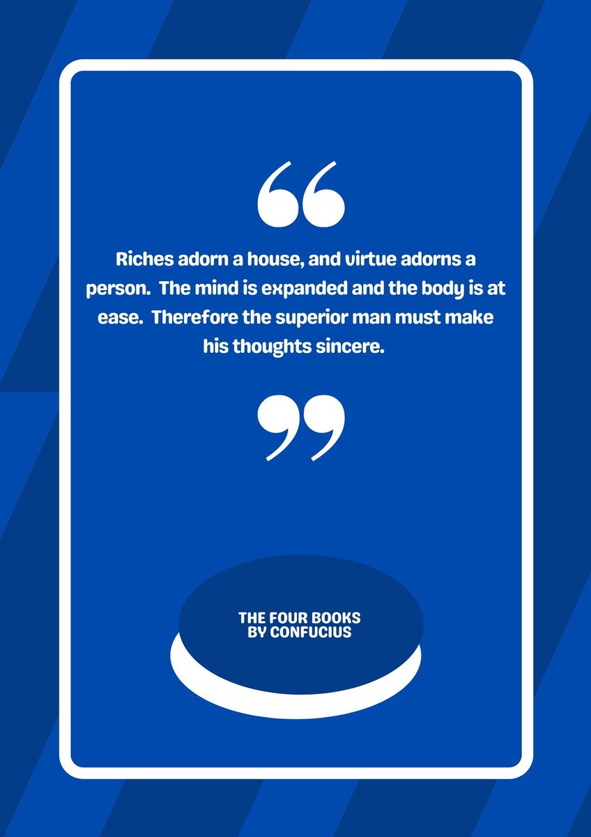 deadphilsoc's tweet photo. This week’s #QuoteWednesday is from Confucius’ Four Books - considering the quote and our focus this week on Confucius and Virtue ethics, we ask: what is virtue? #Philosophy #Confucius #PhilosophyTwitter https://t.co/yDaueF6qyG