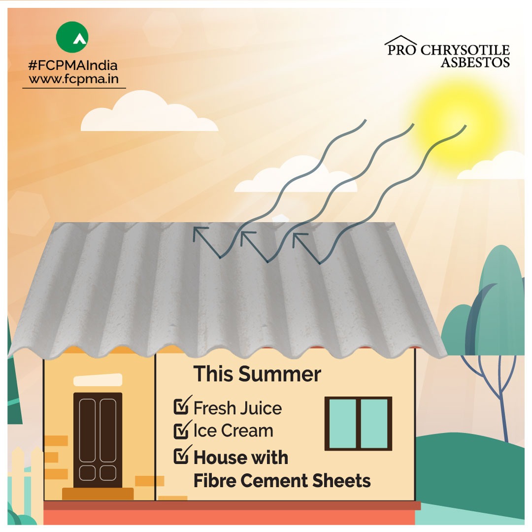 pro_chrysotile's tweet photo. This summer, escape the heat under the tender shadow of Fibre Cement roofs.
.
.
#Prochrysotile #FCPMA #Quality #FibreCement #Construction #Safe #Strong #Chrysotile #Affordable #CoolTemperature https://t.co/0L6XWJtbvy