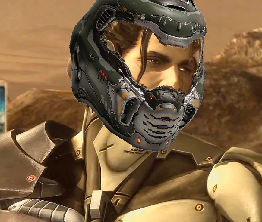 imageshackslash's tweet photo. @FittingDoomIMGs As it turns out, I have no idea how helmets work! Have these. https://t.co/AjL9fN5DC1