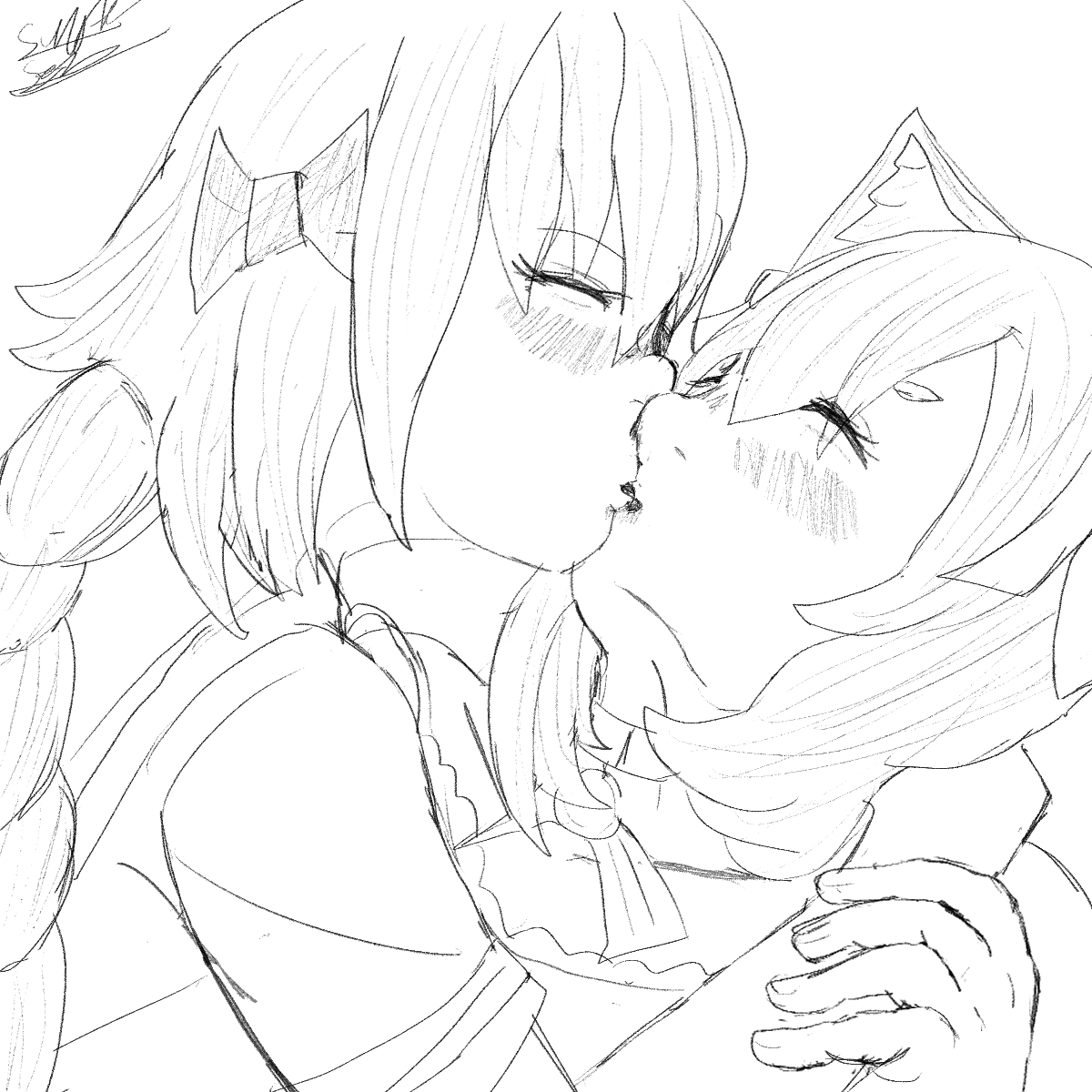 SenpaiSavior's tweet photo. why have shame when I can doodle yaoi instead? https://t.co/w48d1RRNyw
