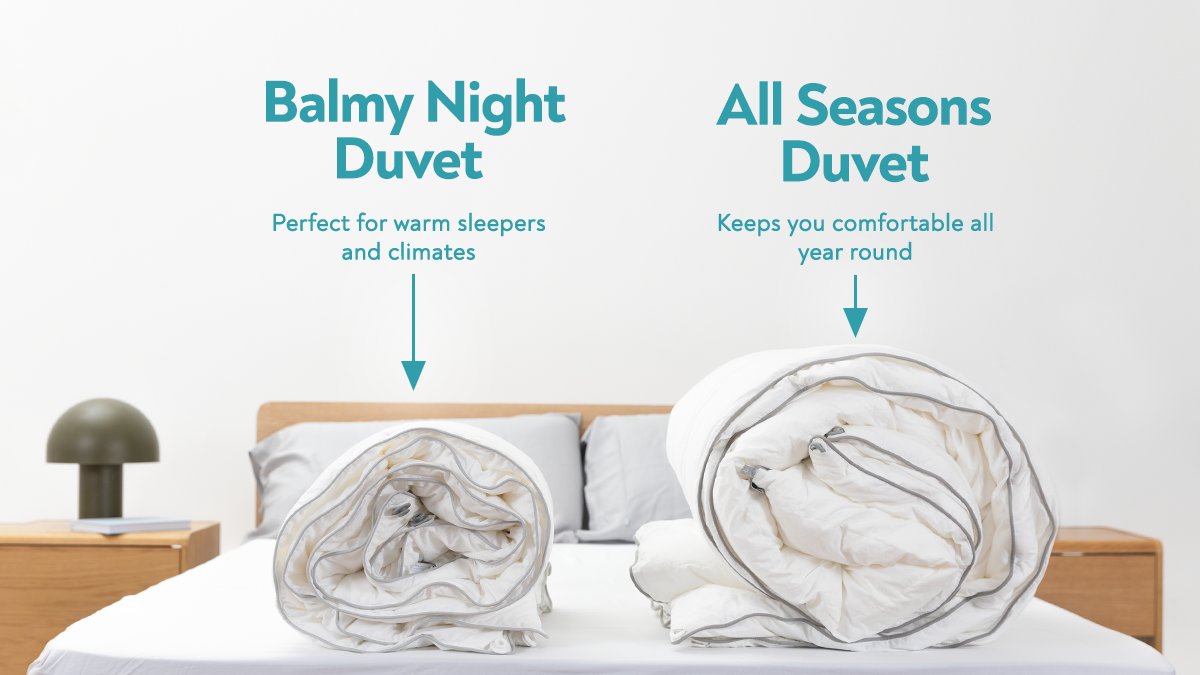 New quilt alert! Our Balmy Night Duvet is perfect for those summery conditions that sneak up every once in a while.