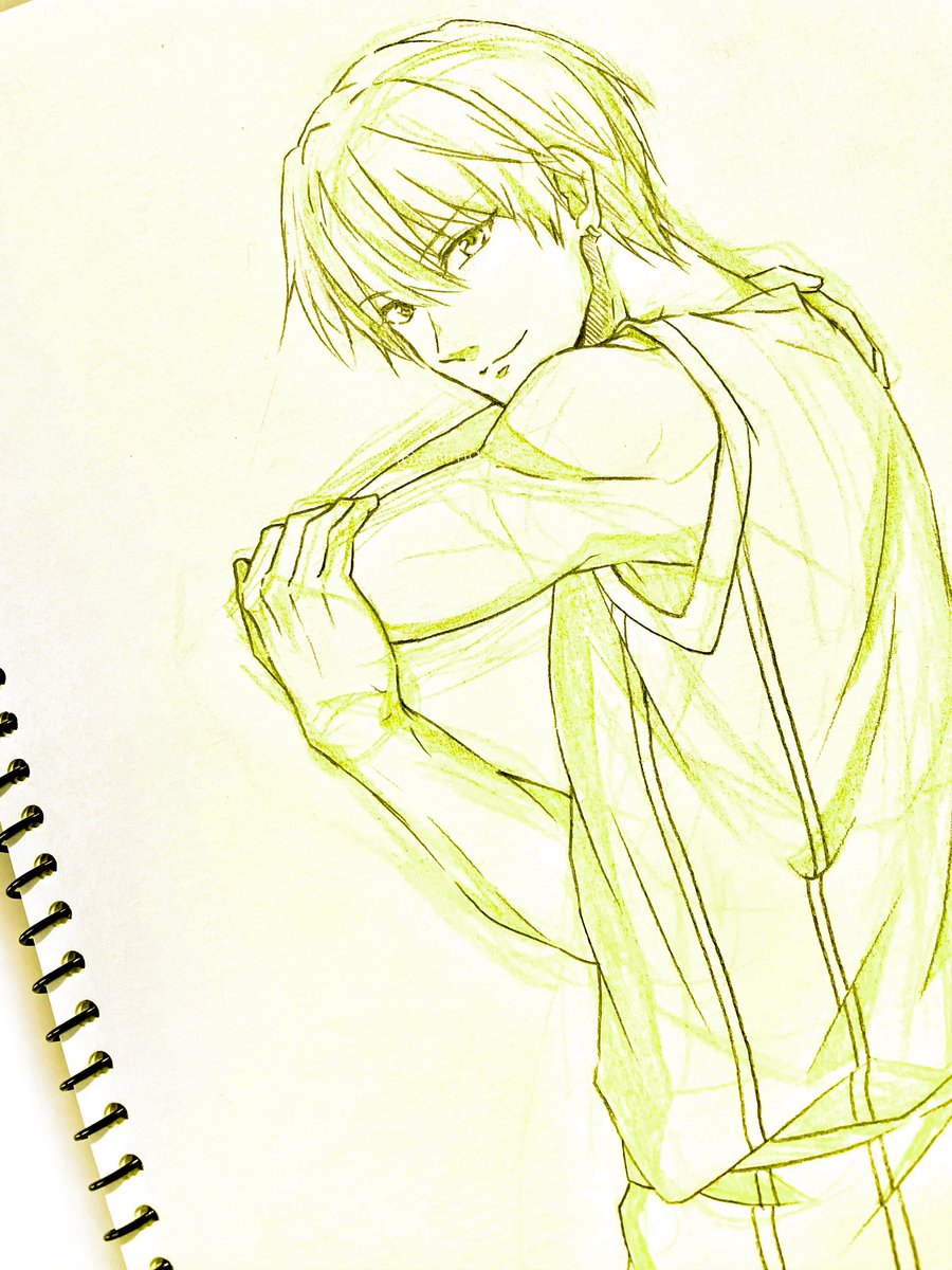 久しぶりに描いた黄瀬涼太 いおのイラスト