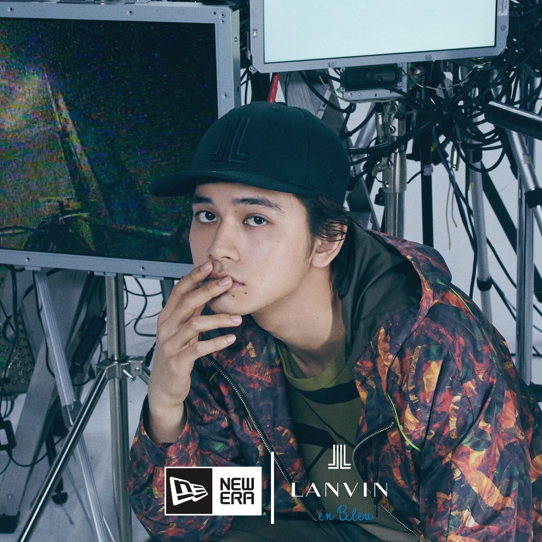 LANVIN en Bleuジャングルカモ フーデットブルゾン北村匠海 【公式通販】